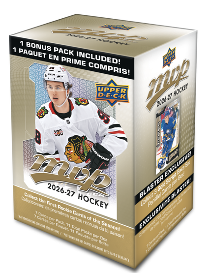 2026-27 Upper Deck MVP Hockey Blaster Box