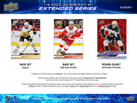 2023-24 Upper Deck Extended Series Hockey Hobby, loose pack 1pcs