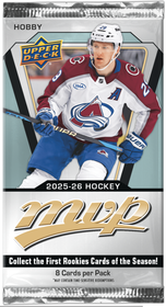 2025-26 Upper Deck MVP Hockey Hobby, loose pack 1pcs
