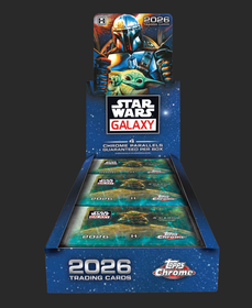2026 Topps Star Wars Chrome Galaxy Hobby Box