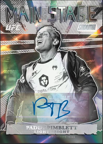 2026 Topps Stadium Club UFC Hobby Box