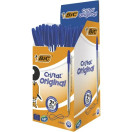 Kuulakärkikynä Bic Cristal sininen medium arkistokelpoinen  50 kpl/pkt