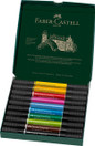  Taiteilijatussi Faber-Castell Pitt Artist Pen 2-päinen 10 värin sarja