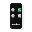 Lattiatuuletin 3-nopeutta ajastin 40W musta kaukosäätimellä