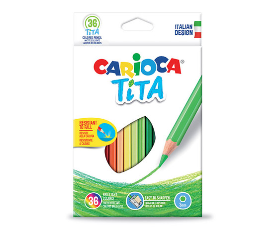 Värikynä Carioca Tita  36 väriä