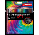 Akvarellikynäsarja Stabilo Aquacolor Arty 24 väriä