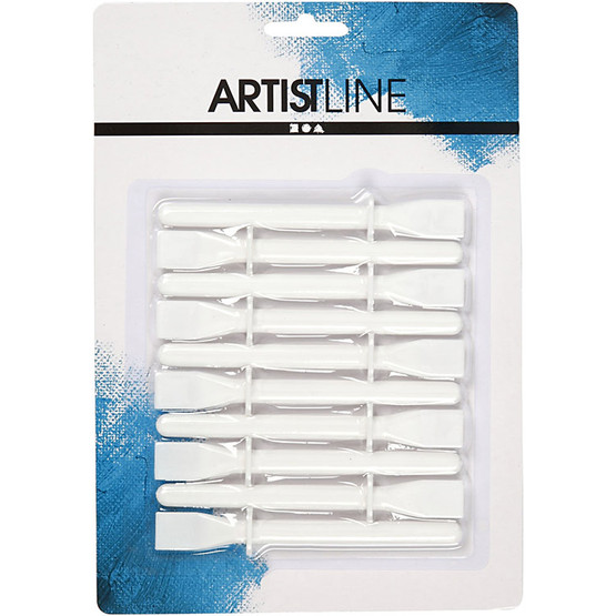 Liimalasta 10cm valkoinen 10 kpl/pkt