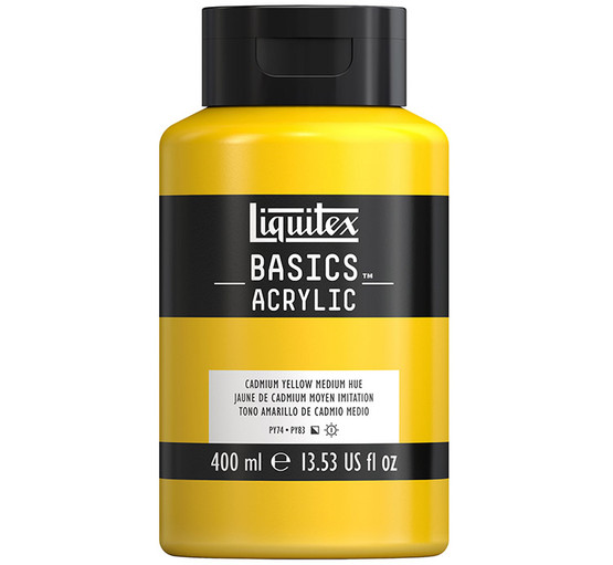 Akryyliväri LX 400ml keltainen 