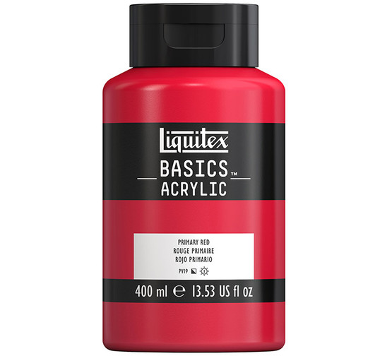 Akryyliväri LX 400ml kirkas punainen 
