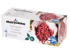 Pakastepussi Marjukka 5l   50kpl