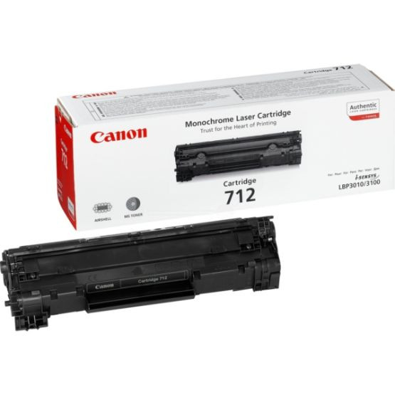 Laserväri Canon 712 musta
