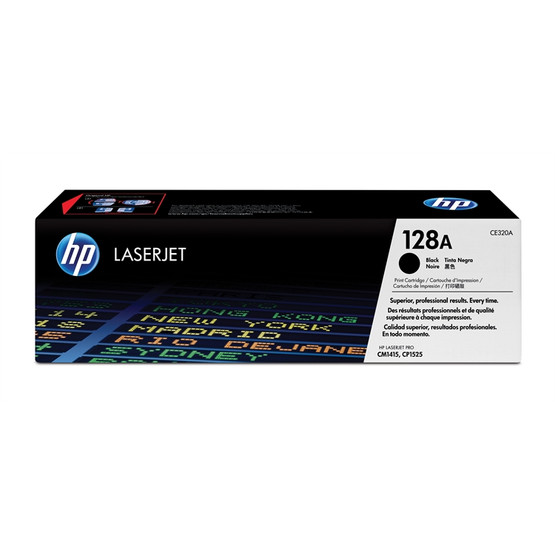 Laserväri HP CE320A - HP 128A musta