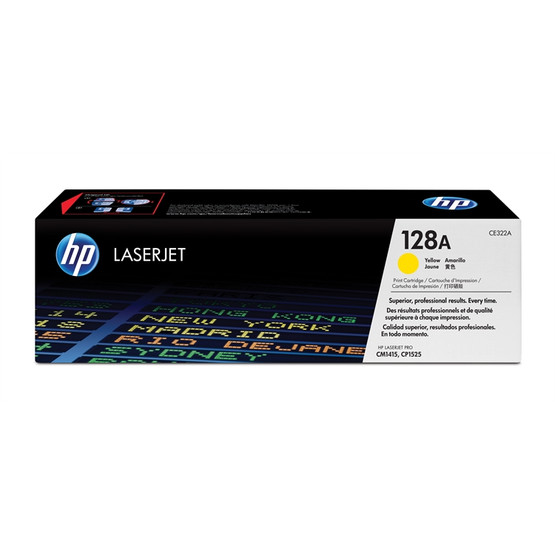 Laserväri HP CE322A - HP 128A yellow
