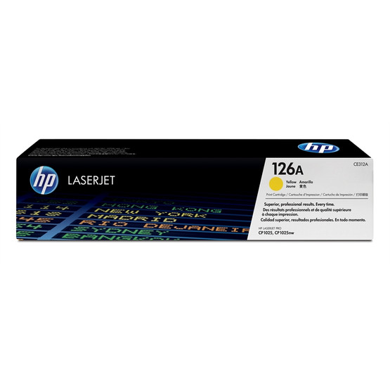 Laserväri HP CE312A - HP 126A yellow