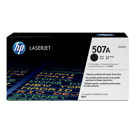 Laserväri HP CE400A - HP 507A musta