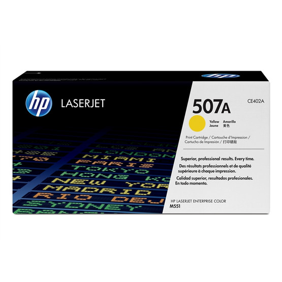 Laserväri HP CE402A - HP 507A yellow