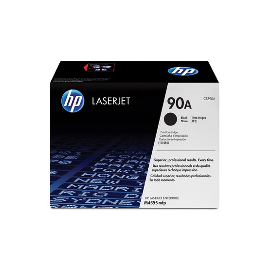 Laserväri HP CE390A - HP 90A musta