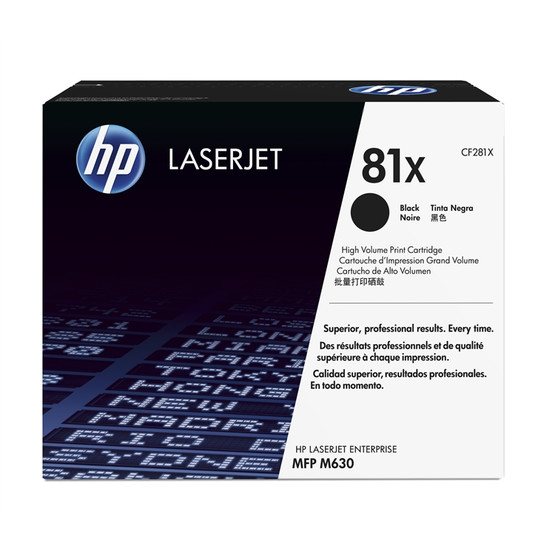 Laserväri HP 81X - HP CF281X musta