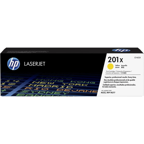 Laserväri HP 201X - HP CF402X yellow 