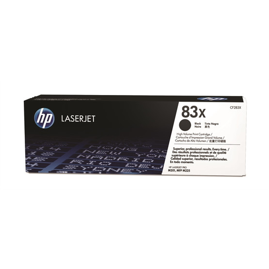 Laserväri HP CF283X - HP 83X musta