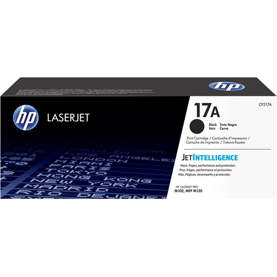 Laserväri HP CF217A - HP 17A musta