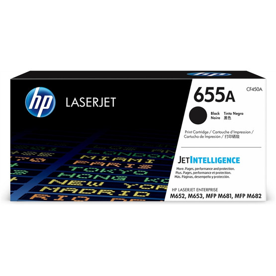 Laserväri HP 655A - HP CF450A musta