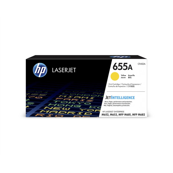 Laserväri HP 655A - HP CF452A yellow