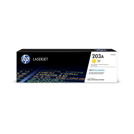 Laserväri HP 203A - HP CF542A yellow