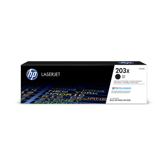 Laserväri HP 203X - HP CF540X musta