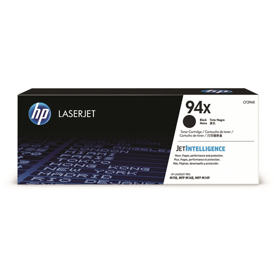Laserväri HP 94X - HP CF294X musta