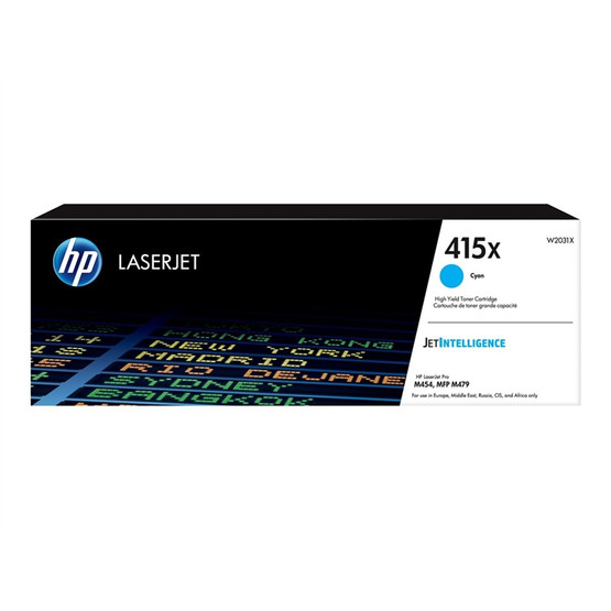 Laserväri HP 415X - HP W2031X cyan