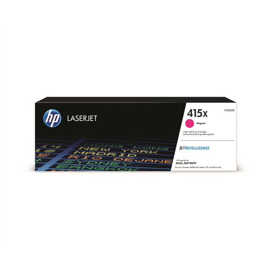 Laserväri HP 415X - HP W2033X magenta 