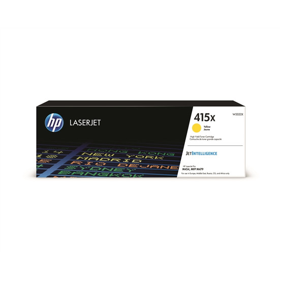 Laserväri HP 415X - HP W2032X yellow 