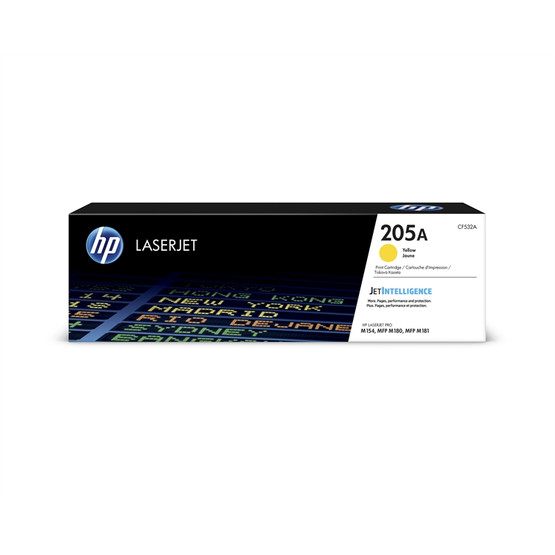 Laserväri HP 205A - HP CF532A yellow