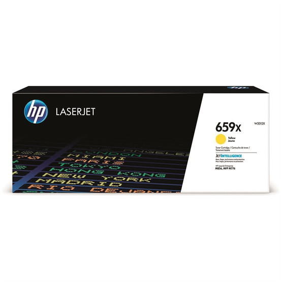 Laserväri HP 659X - W2012X  yellow