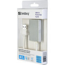 Sandberg USB 3.0 Pocket Hub 4 porttia