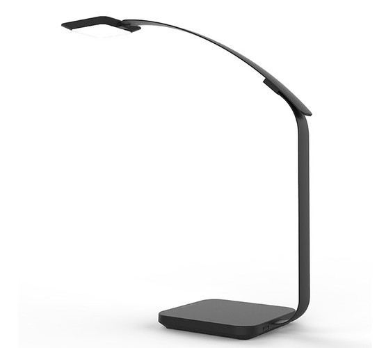 Työpistevalaisin Unilux Timelight musta 