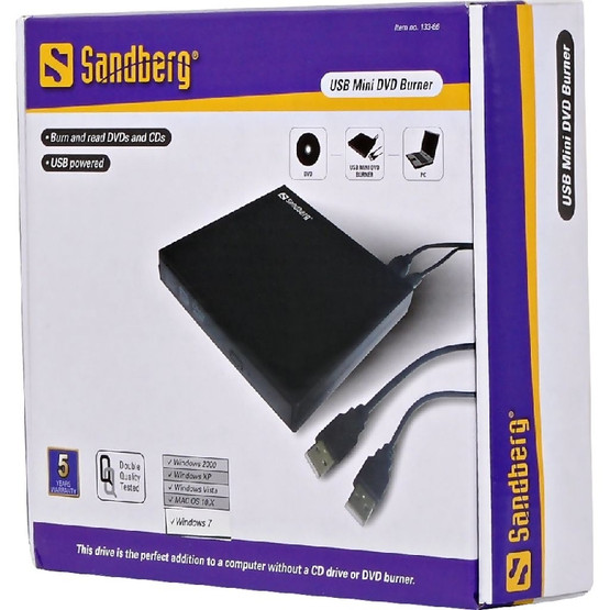 Sandberg USB Mini DVD Burner