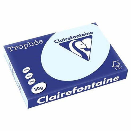 Kopiopaperi Trophee A4 80g vaaleansininen / 500