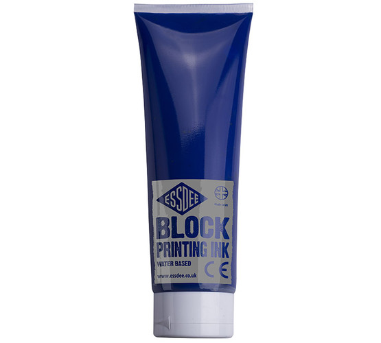 Linoväri Essdee Block Printing Ink 300 ml sininen 