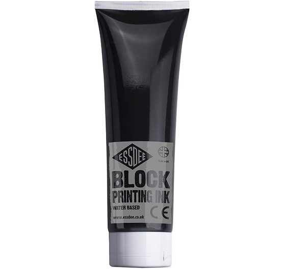 Linoväri Essdee Block Printing Ink 300 ml musta