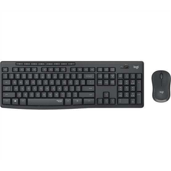 Näppäimistö Logitech langaton Desktop MK295 Silent  combo