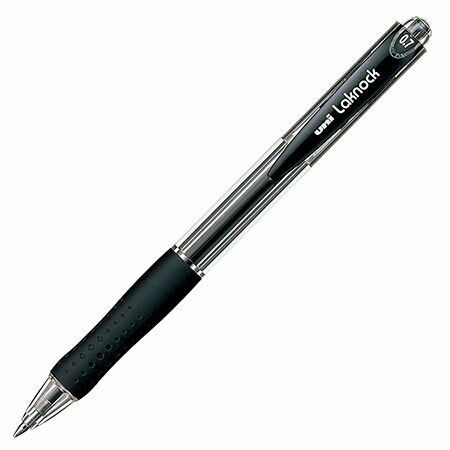 Kuulakärkikynä Laknock SN-101 0,7 mm musta  12 kpl/pkt