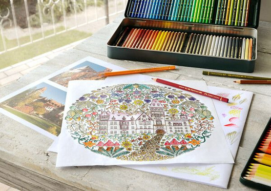Värikynä Faber-Castell Polychromos 120 väriä