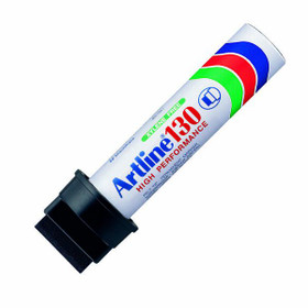 Huopakynä Artline 130 30mm tasa musta  6 kpl/pkt