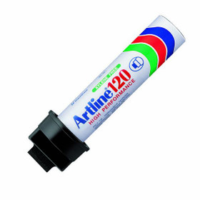 Huopakynä Artline 120 20mm tasa musta  6 kpl/pkt