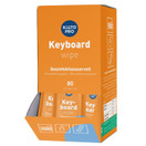 Puhdistusliina Kiilto Pro Keyboard wipe yksittäispakattu 80 kpl