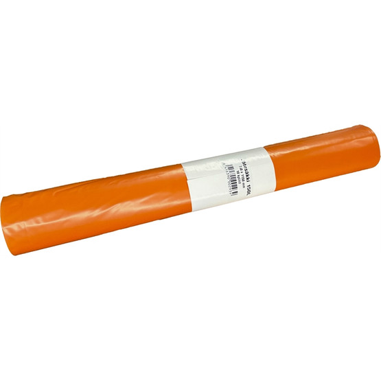 Jätesäkki 150L oranssi / 10 kpl