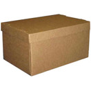 Arkistolaatikko+kansi 305x215x165 mm ruskea  10 kpl/pkt