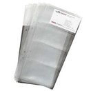 Lisätaskut käyntikorttirengaskansioon / 10 kpl